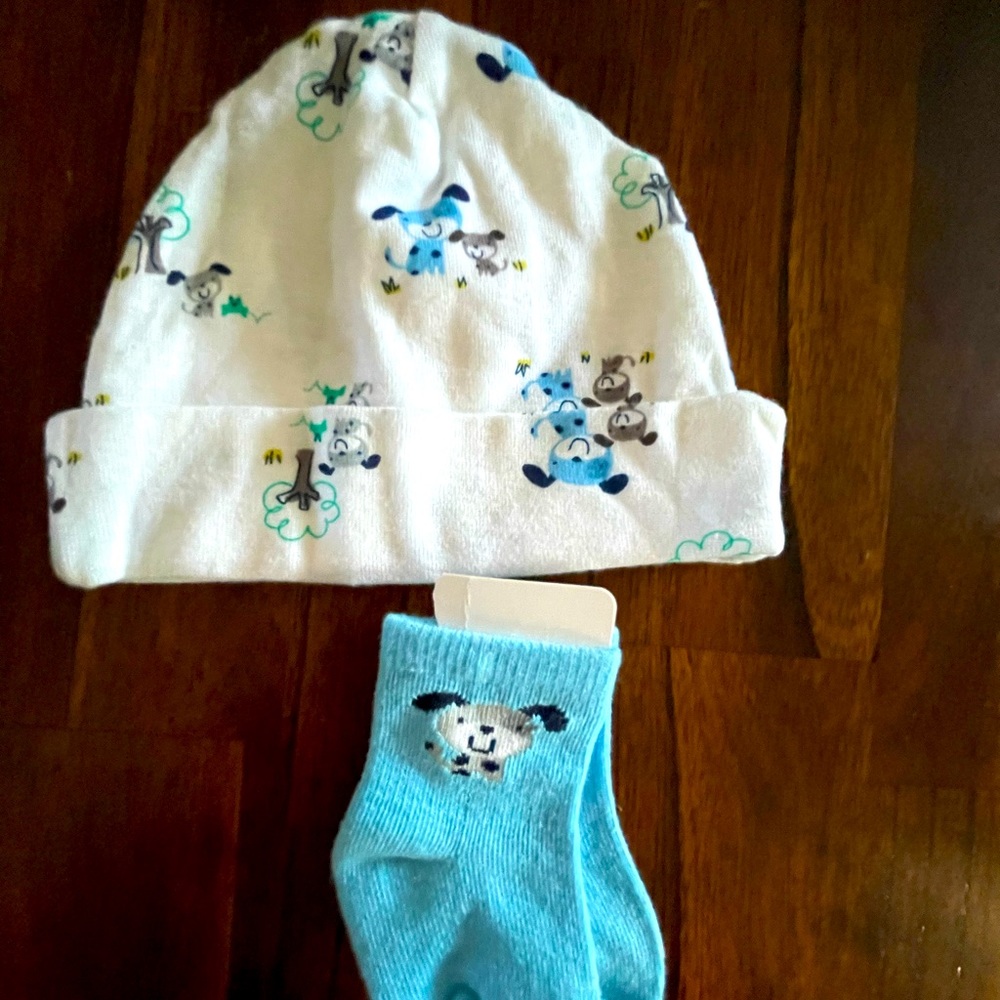 Hat and socks
